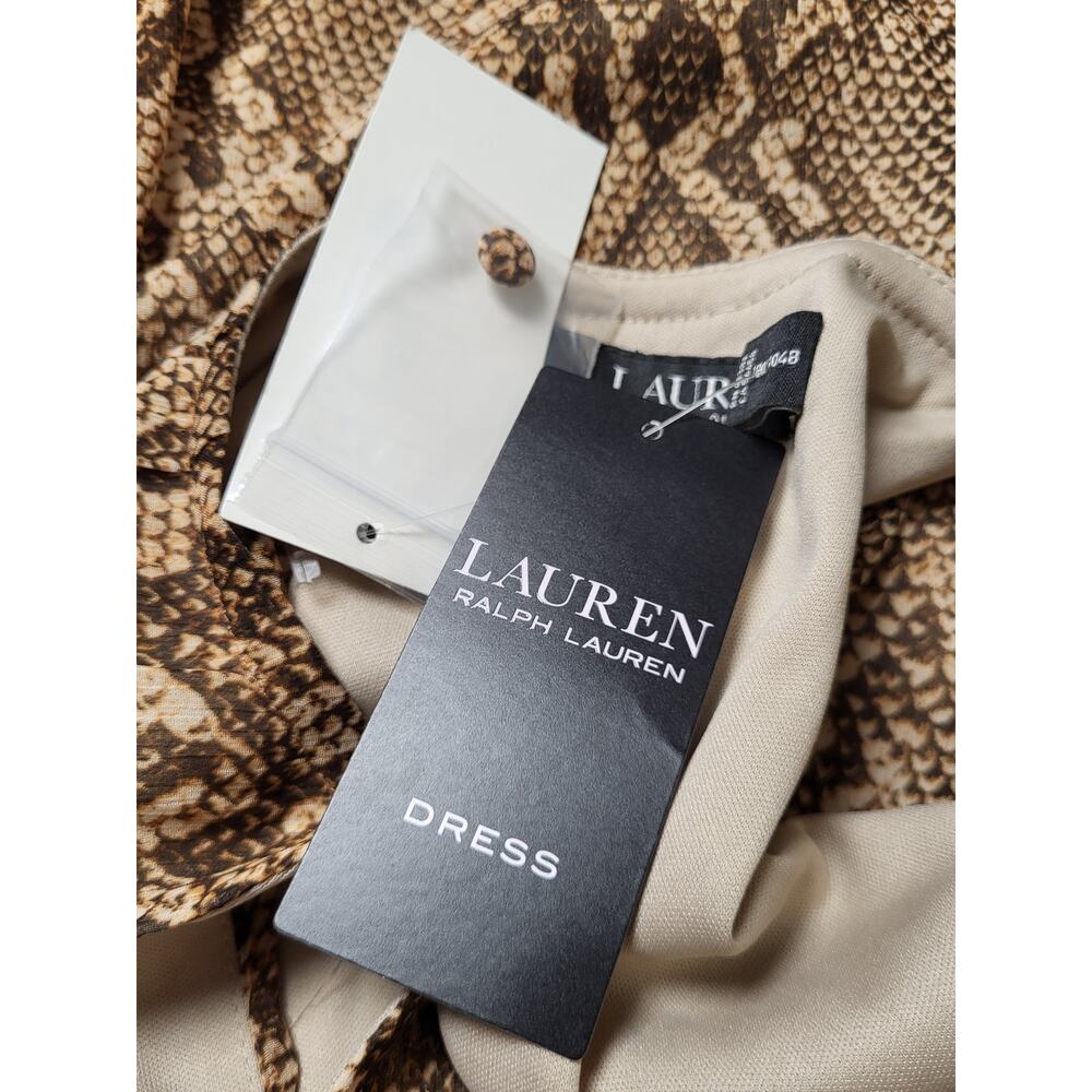 Lauren Ralph Lauren Python Print Blouson Georgett… - image 7